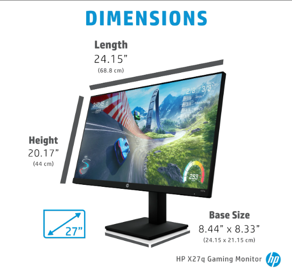 27 inch monitor ips qhd